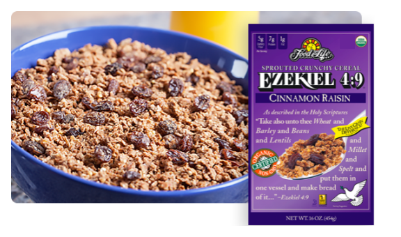 Ezekiel 4:9 Cinnamon Raisin Whole Grain Cereal | Food For Life